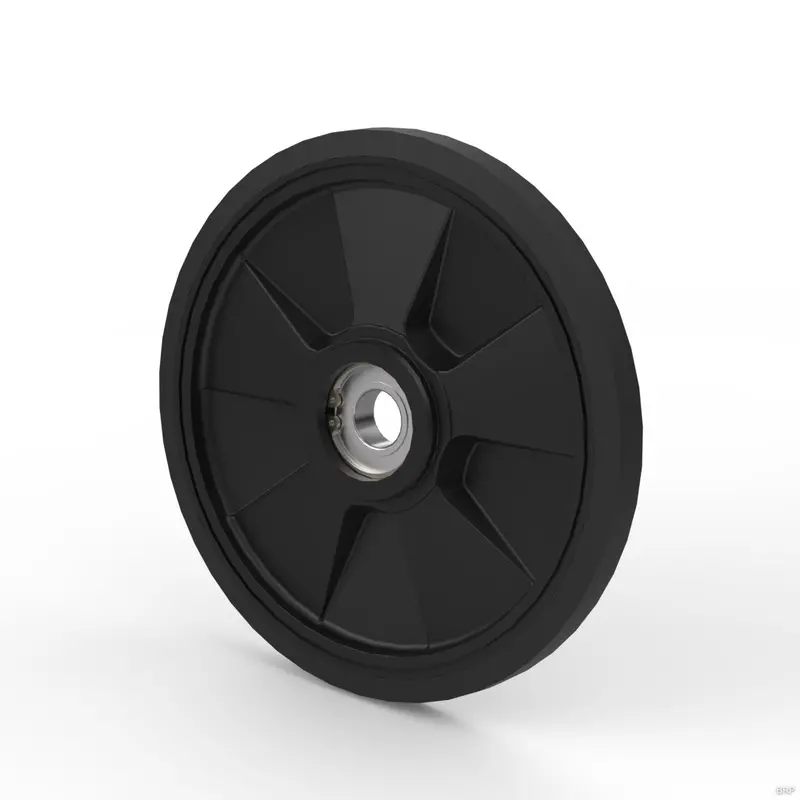 200 Mm Black Wheel Assembly For Select Ski-Doo Models 1