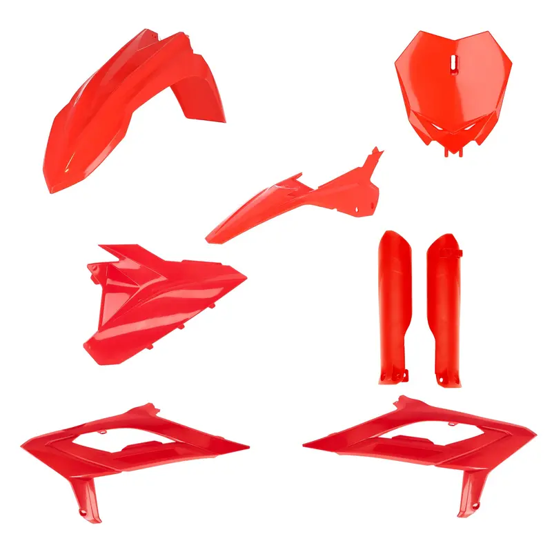 Acerbis Beta Full Plastic Body Kit – Bold Red Finish (29796-60004) 1