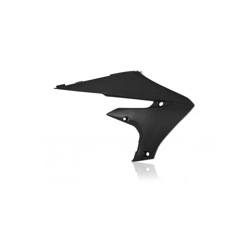 Acerbis Black Radiator Shrouds – Aerodynamic Fit For Performance Bikes (26858-70001) 1