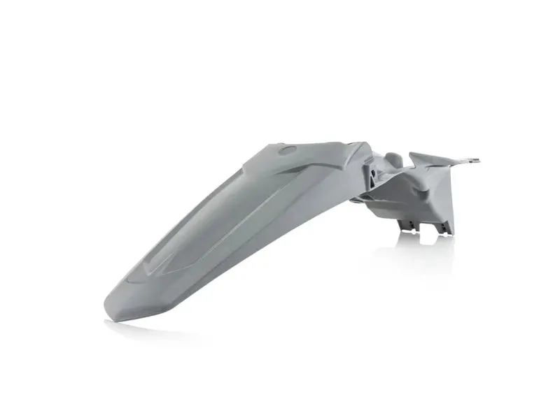 Acerbis Sleek Grey Rear Fender – Durable Plastic Replacement (26858-90011) 1