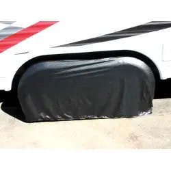 Adco Double-Axle Tire Cover – Black, Fits 27–29 Inch Diameter Tires 1