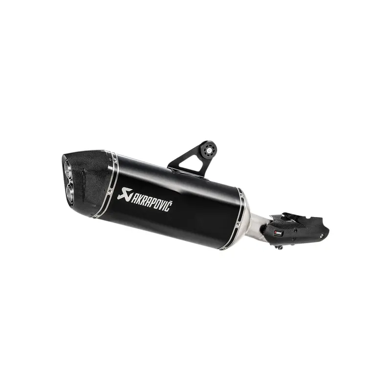 Akrapovič Black-Finish Muffler – Versatile Aftermarket Exhaust (Part #1811-3703) 1