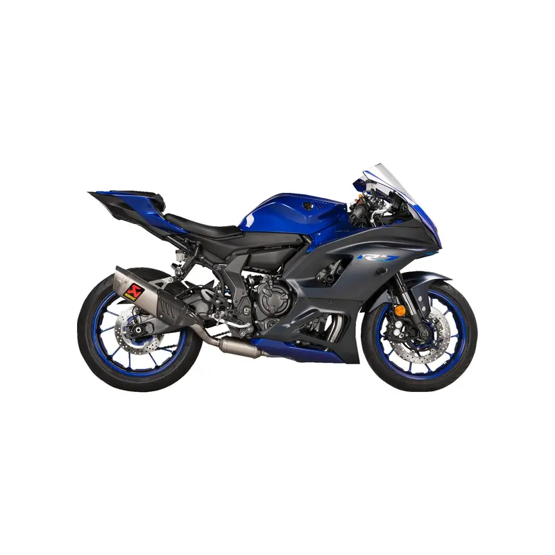 Akrapovič Titanium Racing-Line Exhaust For Yamaha R7 – Optimized Power Delivery (Part #1810-3053) 1