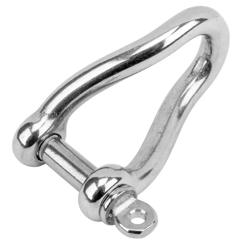 Allen Twisted Shackle With Forged Pin – High-Strength Rigging Component 1