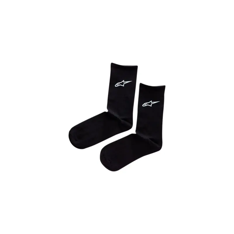 Alpinestars Crew Socks – Black (Lg) 1