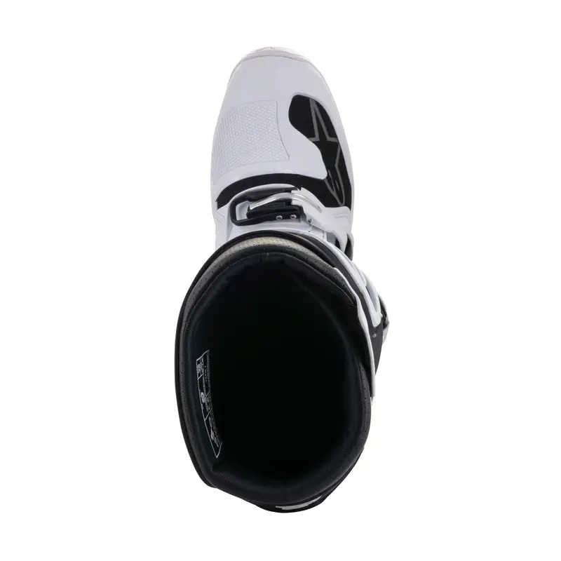Alpinestars Tech 7 Riding Boots – White/Black Colorway, Size 10 (482-22510) 1