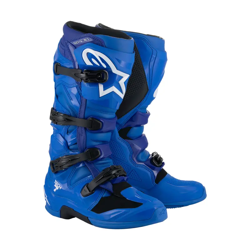 Alpinestars Tech 7 Standard Boots – Navy Blue, Size 9 (482-0004709) 1