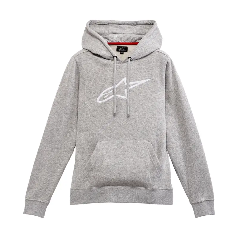 Alpinestars Women’S Ageless V2 Hoodie In Grey Heather, Double-Extra-Large - 482-760482X 1