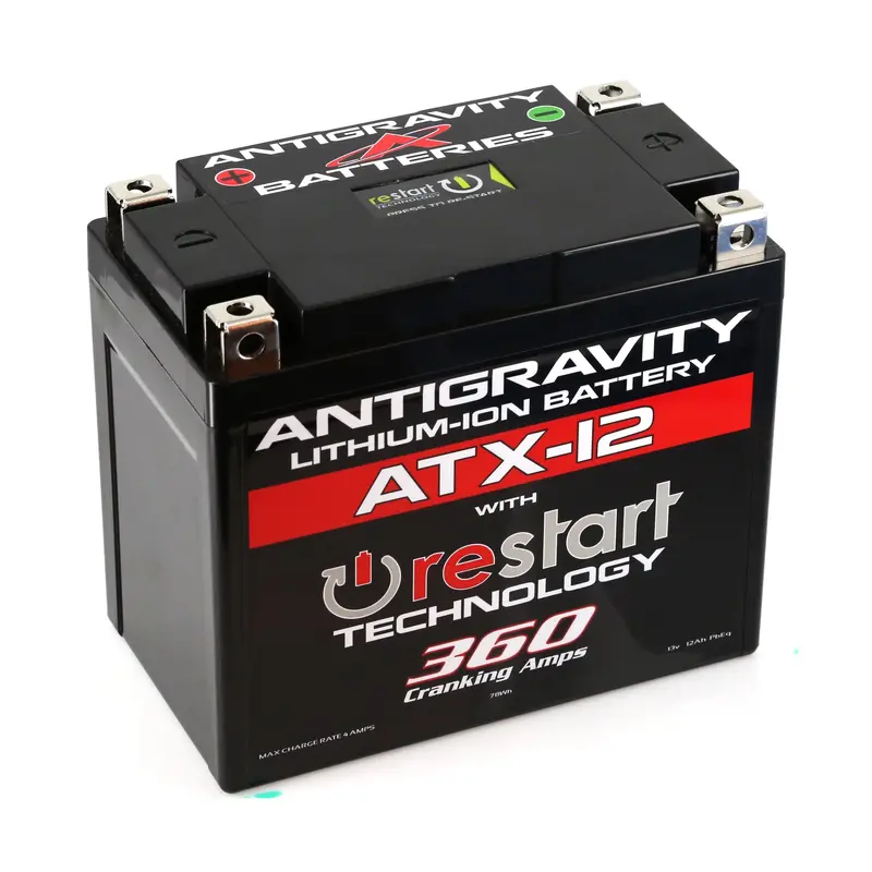 Antigravity Atx12-Rs Lithium Battery – 360 Cold Cranking Amps 1