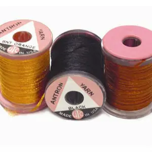 Antron Yarn On Spool – Durable, Elastic Spooled Thread For Fly Bodies 1