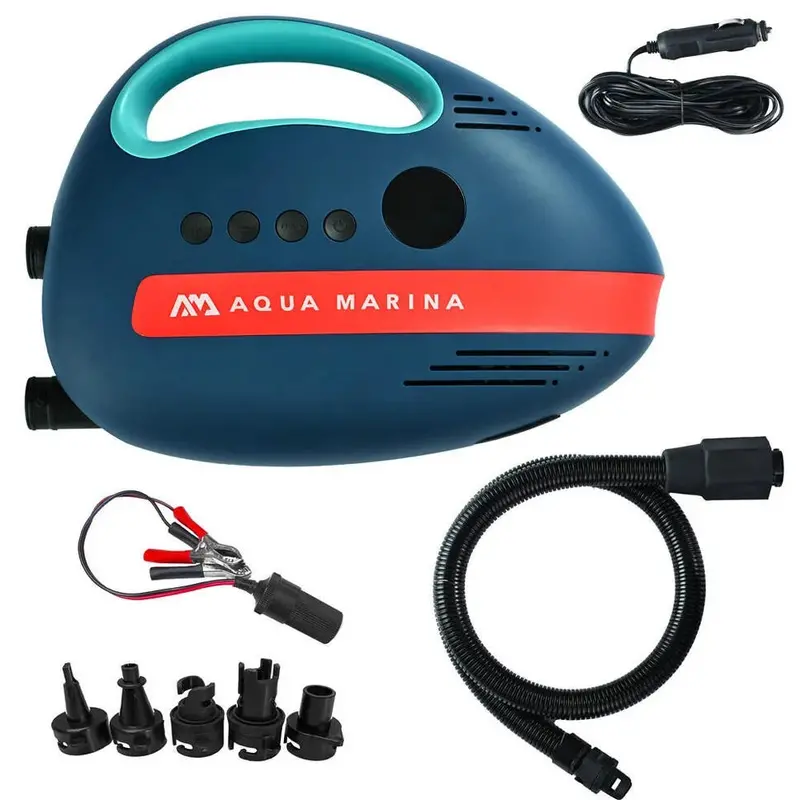 Aqua Marina 2-Stage 12V Electric Pump – Up To 20 Psi For Sup & Kayaks 1