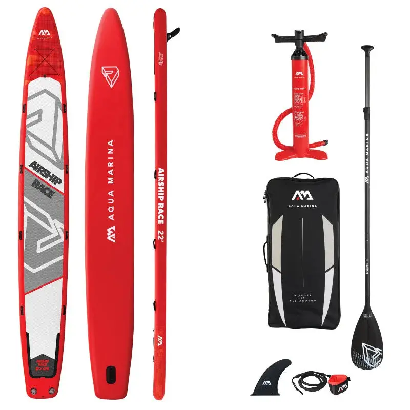 Aqua Marina Airship Race 22-Foot Inflatable Stand-Up Paddleboard (Sup) 1