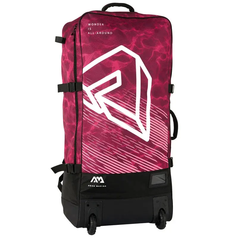 Aqua Marina Premium Wheely Carry Bag – Raspberry 1