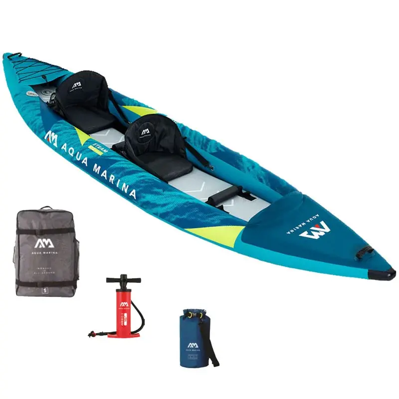 Aqua Marina Steam 412 – Two-Person Inflatable Kayak Package 1