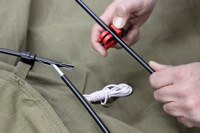 Arch Dome Swag Pole Repair Assembly 1