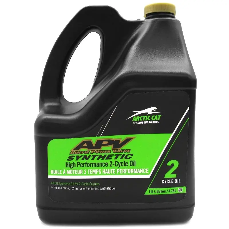 Arctic Cat Apv Synthetic 2-Stroke Injection Oil – 1-Gallon High-Performance Fuel Mix Additive (Part #5639-469) 1