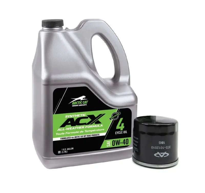 Arctic Cat Prowler Pro Oil Change Kit – 0W-40 Synthetic, Covers 2019–2024 Models, Part 2436-849 1