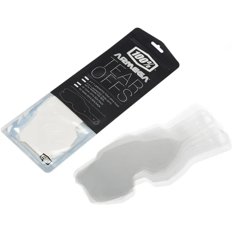 Armega Standard Tear-Off Lens Pack – 50 Sheets, Model 2602-0843 1