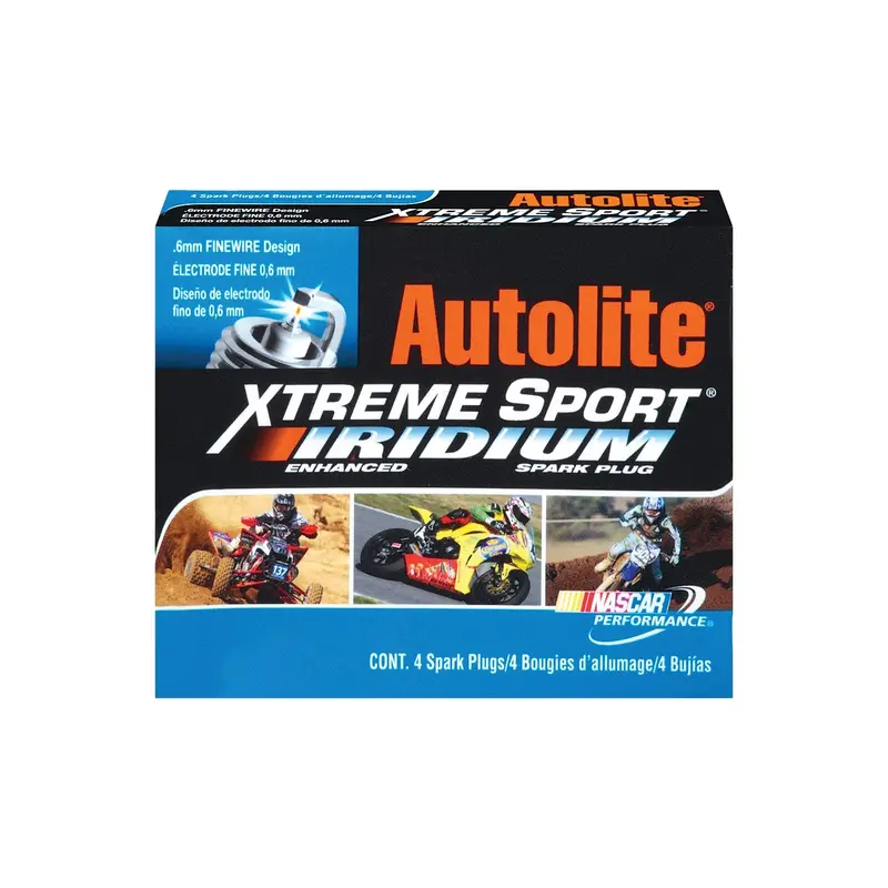 Autolite Xs4303 Iridium Xtreme Sport Spark Plug (4-Pack) 1