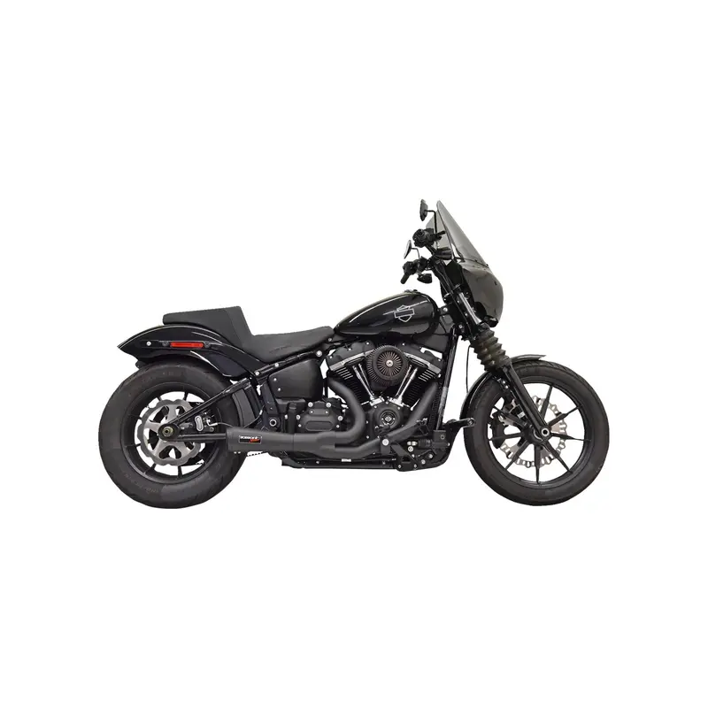 Bassani Ripper 2-In-1 Black Exhaust System – Epa-Compliant Short Version 1