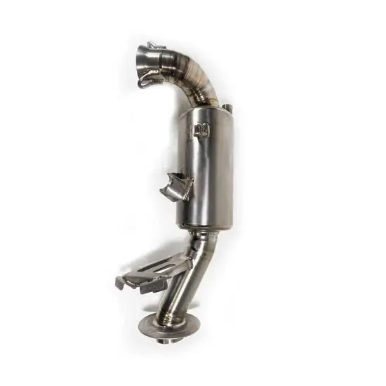Bikeman Performance Powder Lite Slip-On Muffler Titanium - 02-330Pl-Tt 1
