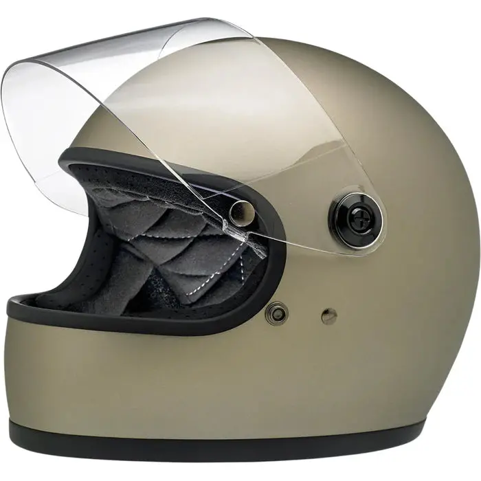 Biltwell Gringo S Flat Titanium Finish Helmet - 0101-11486 1
