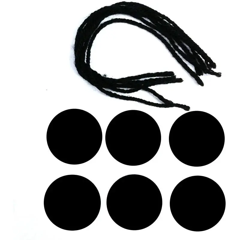 Black Wool Telltale Indicator For Sailing Lines 1