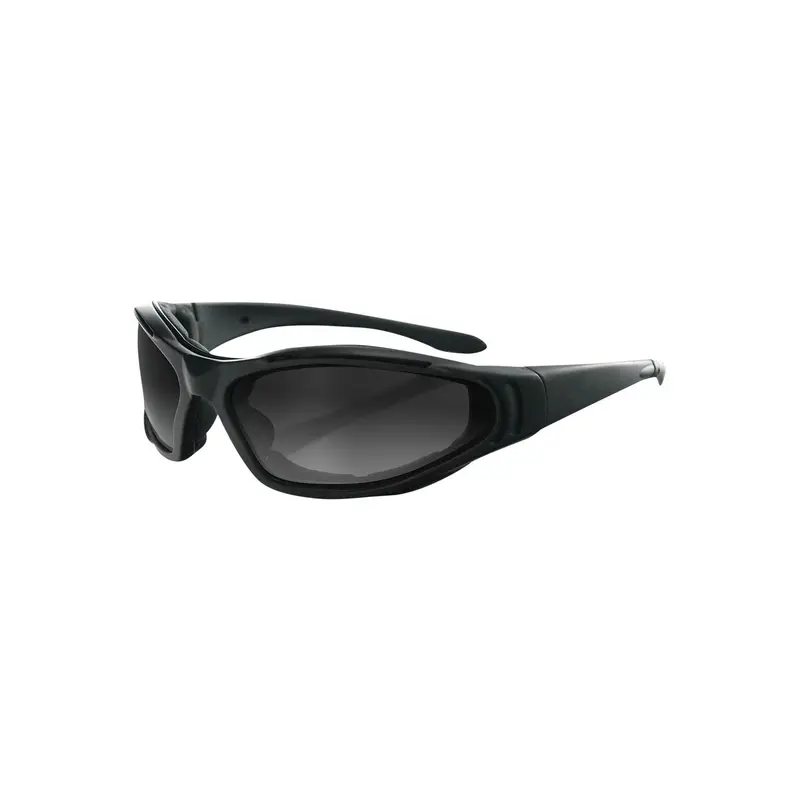 Bobster Raptor Ii Sunglasses – Black Frame With Triple-Lens Kit 1
