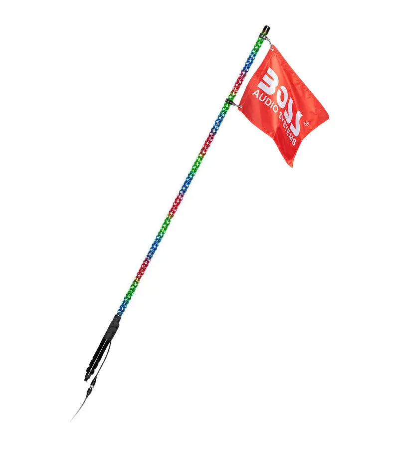 Boss Audio 4-Foot Bluetooth-Enabled Led Whip Antenna 1