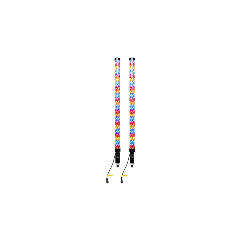 Boss Audio Bluetooth-Controlled 36-Inch Fat Led Whip Light – Dual-Pack With Rgb Effects (Part #63-9101) 1