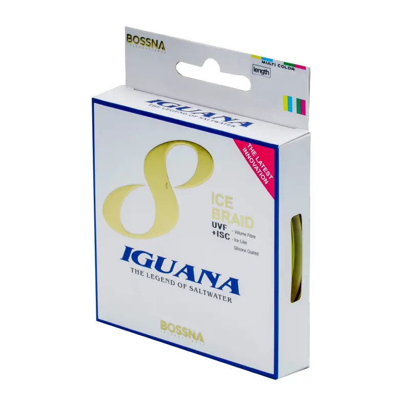 Bossna Iguana 8X Ice Braided Fishing Line – 150M Multicolor 1