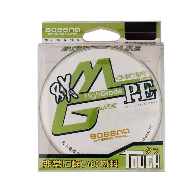 Bossna Monster Braided Fishing Line – 150M Green 1