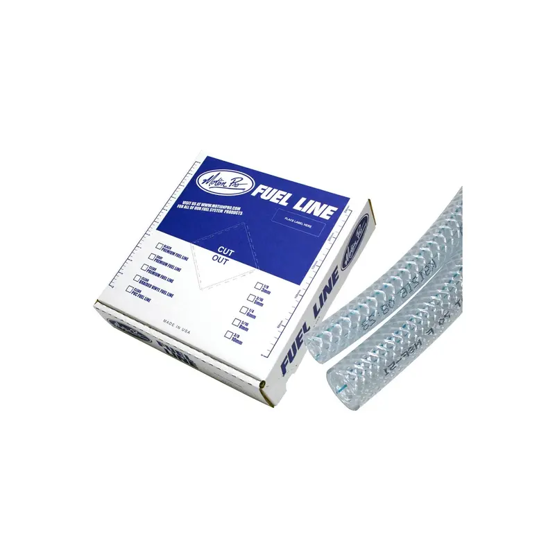 Braided Vinyl Fuel Line, 3/8" X 25 Feet – Motion Pro 12-0012 1