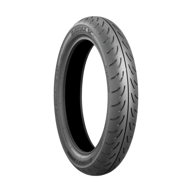 Bridgestone Battlax Sc Front Motorcycle Tire – 100/80-16 50P Bias, Tubeless (Sku 874-1145) 1