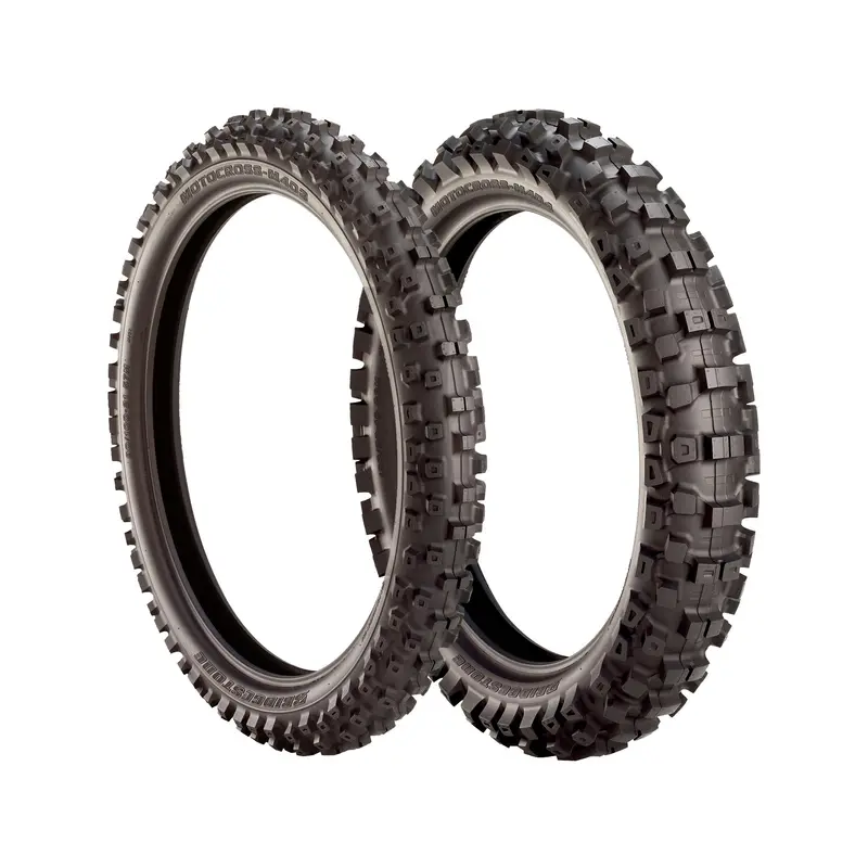 Bridgestone Motocross M404 Rear Dirt Bike Tire – 80/100-12, Bias, Tube-Type 1
