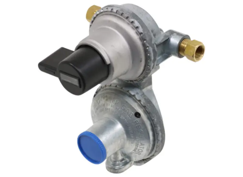 Camco Automatic Two-Stage Propane Regulator – Seamless Switch-Over System 59005 1