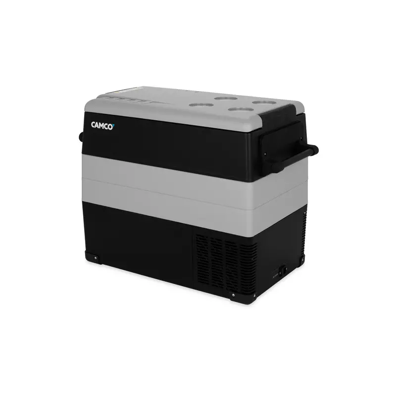 Camco Smart Portable Refrigerator (55L) – Dual-Voltage 12V/110V Cooler 1