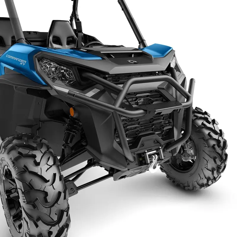 Can-Am Commander Black Xmr Front Bumper – Reinforced Steel Design – Part 715007248 1