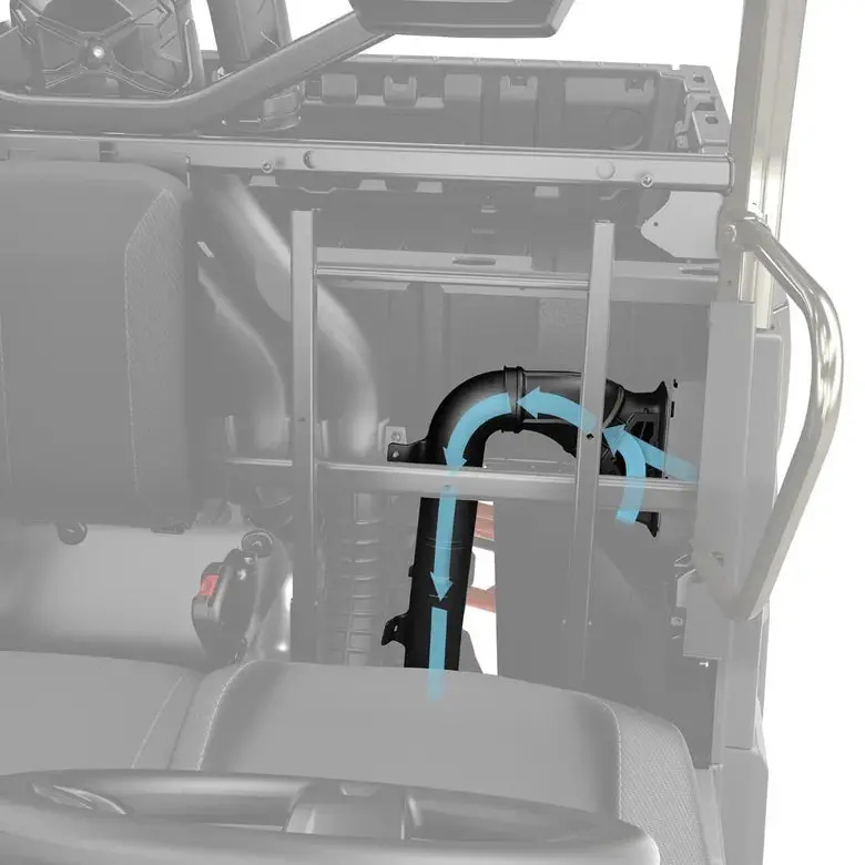 Can-Am Defender Cvt Auxiliary Air Intake Relocator With Pre-Filter 1