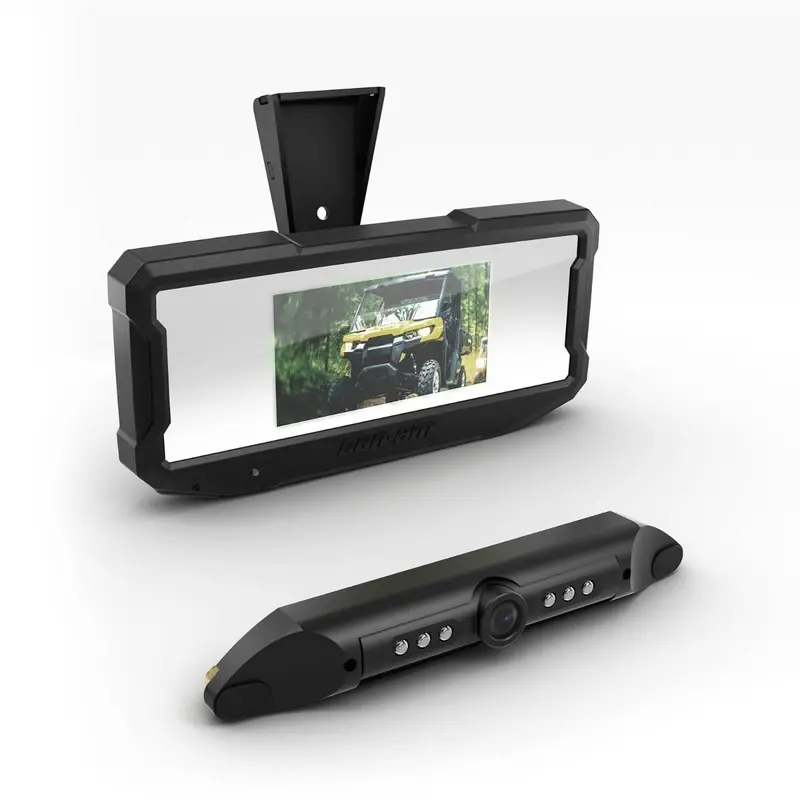 Can-Am Maverick R Rearview Mirror With Integrated Camera Monitor – Enhanced Visibility – Part 715009410 1