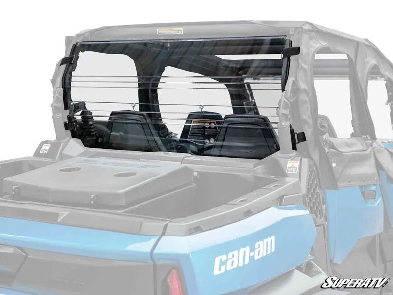 Can-Am Maverick Sport Rear Utv Windshield – Durable Acrylic Design 1