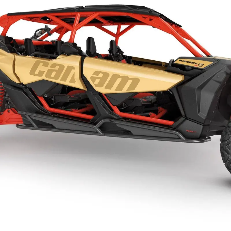 Can-Am Maverick X3 Rock Sliders – Black Powder-Coated Frame Protection 1