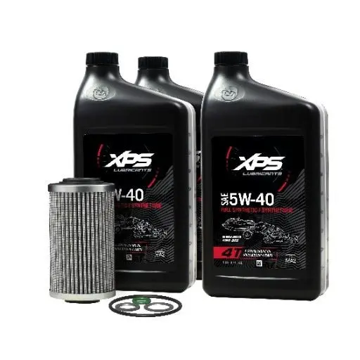 Can-Am Oem Oil Change Kit – 5W-40 Rotax 999T Engine Lubricant (Part #9779500) 1
