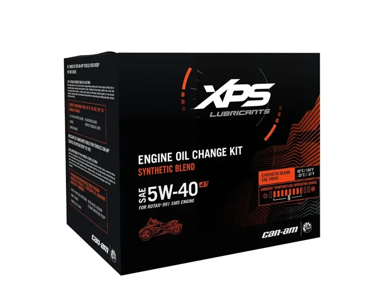 Can-Am Rotax 991 Sm5 Oil Change Kit – 5W-40 Synthetic Blend With Filter 1