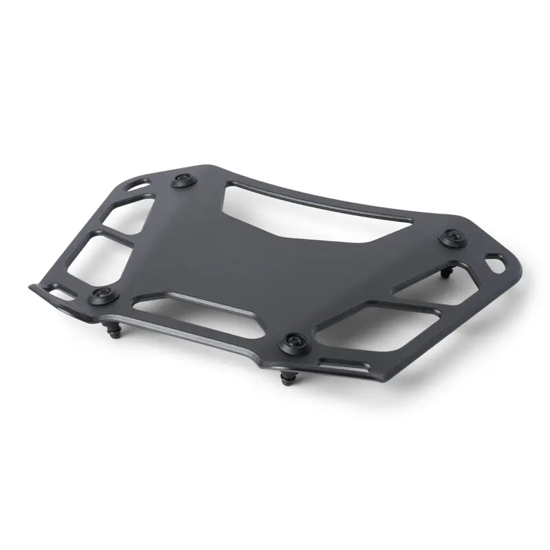 Can-Am Spyder Top Case Mounting Rack – Black Anodized 1