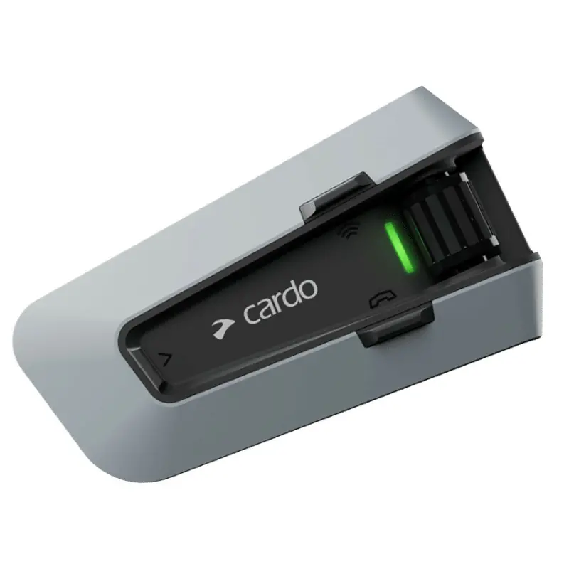Cardo Packtalk Custom Bluetooth Intercom – Single-Unit Helmet Kit 1