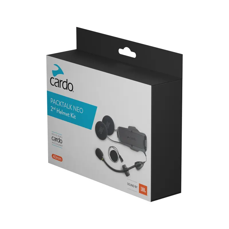 Cardo Packtalk Neo Second Helmet Kit With Jbl Speakers 1