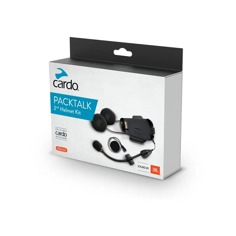 Cardo Packtalk Second Helmet Kit With Jbl Audio Enhancement 1