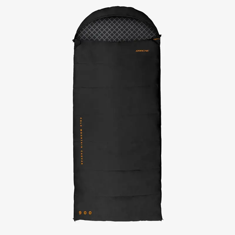 Cold Mountain Canvas Sleeping Bag – Rated To -5°C 1