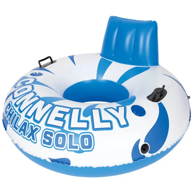 Connelly Chilax Solo Inflatable Canopy Tube – Family-Friendly Floating Lounge 1